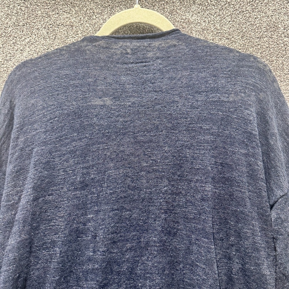 J. Crew Navy Blue V-Neck Sweater - Picture 8 of 11